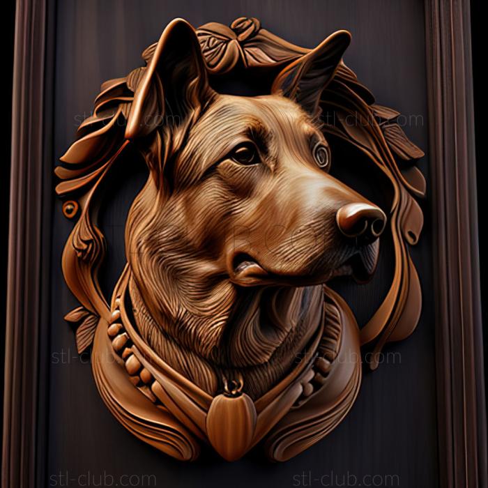 3D model st Duke dog famous animal (STL)